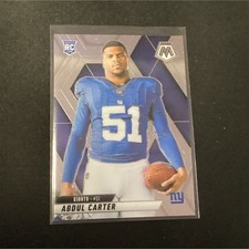 Panini 2025 Mosaic Abdul Carter Rookie #282 New York Giants NFL RC