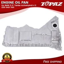 Engine Oil Pan For BMW 5 6 7 Series ActiveHybrid 4 5 535i 640i 740i 11137556663