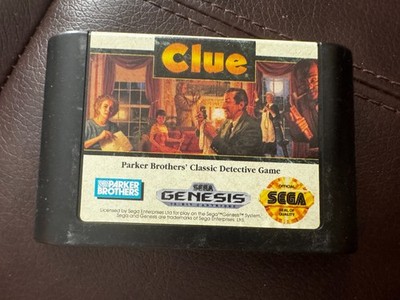 Clue (Sega Genesis, 1992)