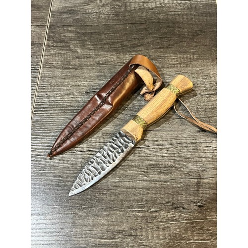 Coltello Condor & Tool coltello lama fissa 10" fodero in pelle El Salvador - Foto 1 di 7