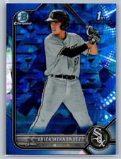 Erick Hernandez Chicago White Sox 2022 Bowman Chrome Sapphire 1st BCP-181