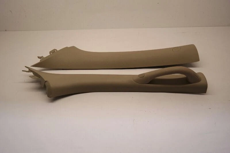 2007-2012 HYUNDAI VERACRUZ RIGHT LEFT A PILLAR TRIM SET TAN - Image 2 of 4