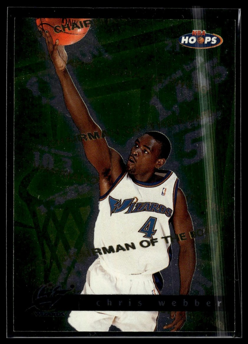 1997-98 Hoops #8 CB Chris Webber Chairman of the Boards