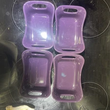 Rachel Ray 12 Ounce Purple Stoneware Bakers