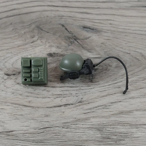 1982 GI Joe Breaker (v1) Backpack, Helmet & Coms  Accessories