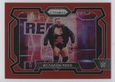 2024 Panini Prizm WWE Red Prizm 125/299 Bronson Reed #66 nd3