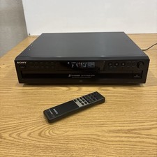 Sony CDP-CE275 5 Disc CD Changer Player W/Remote Tested