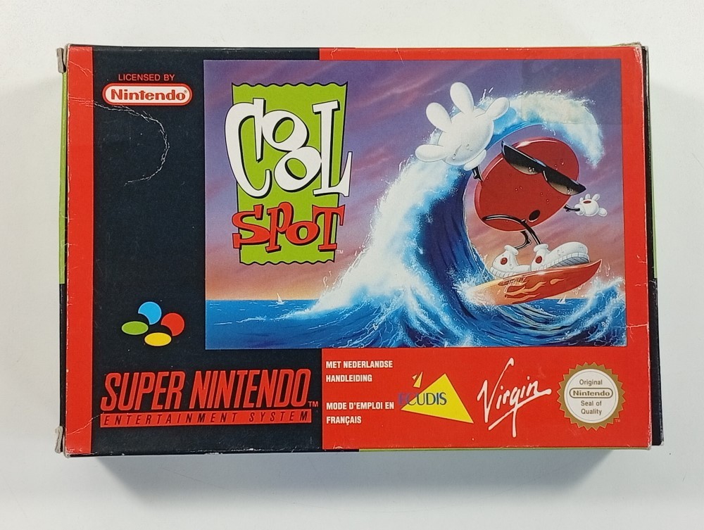COOL SPOT SUPER NINTENDO (SNES) PAL-FAH (SANS NOTICE - WITHOUT MANUAL)