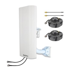 2x2 MIMO Panel Antenna Kit for 4G LTE 5G Compatible with Modem Cellular Route...