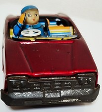 ❤️ RARE TRES ANCIEN JOUET JAPONAIS 1950'S TOLE LITHOGRAPHIEE VOITURE MINIATURE 