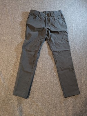 Adidas Adicross Golf Pants Mens 32x32 Gray 3 Stripe Back Pocket