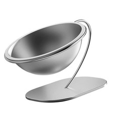 Erhöhter Katzennapf, Edelstahl-Hundefutterbehälter, Haustierfütterungszubeh8293