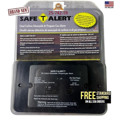 #ad #ad MTI Industry 25 742 BL TR Safe T Alert LP amp; CO ALARMS amp; DETECTORS RV $48.95