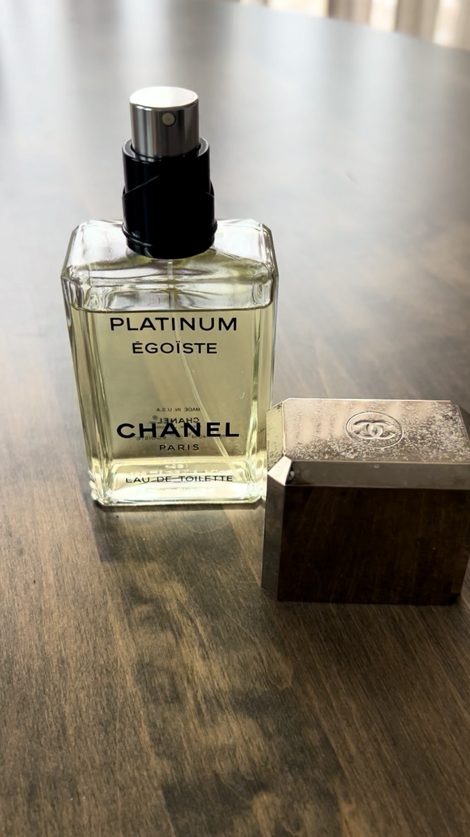 Chanel Platinum Egoiste 3.4 Oz 100 ml Eau De Toilette No Box
