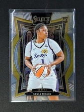 2025 Panini WNBA Select #20 Sania Feagin Rookie Card (RC) L.A. Sparks
