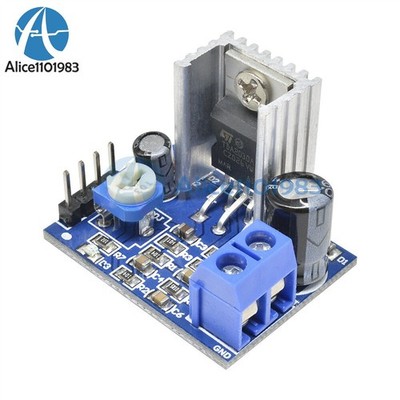 2PCS Power Supply TDA2030 Audio Amplifier Board Module TDA2030A 6-12V Single *hu