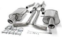 Ta-Technix Duplex Edelstahlanlage 1X100Mm Audi A4 B6 Quattro Limo./Avant/Cabrio