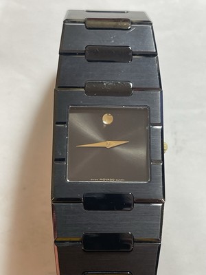Vintage Swiss Movado Museum Square Ladies Quartz Watch #84  display picture 2
