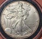 1996 $1 American Silver Eagle Dollar Bullion .999 fine silver key date & low pop