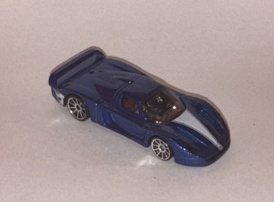 HOT WHEELS Loose MYSTERY CAR Maserati MC12 (Blue Version)