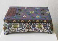 Antiker Cloisonne Sockel - West China / Turfan / Turpan - Qinq Dynastie