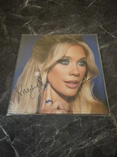 Megan Moroney Am I Okay? Autographed Signed White Vinyl