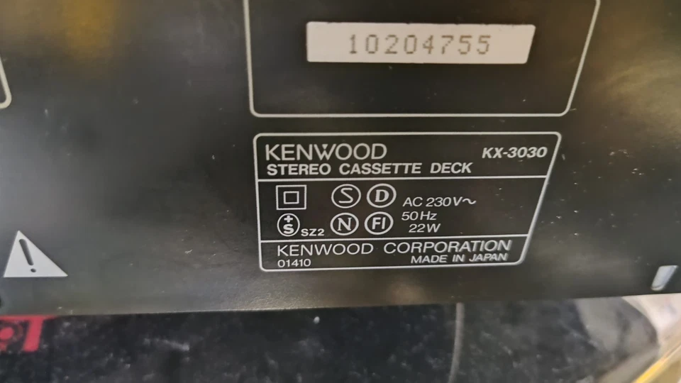 Kenwood KX 3030 Hifi Kassettendeck! Sehr guter Zustand! Nur 40€ - Bild 3 von 4
