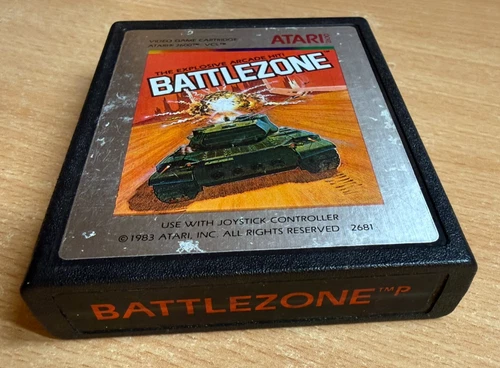 ATARI 2600 - BATTLEZONE (Silver Label)  ** FREE POST AUS **