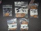 1930s - 1970s US Copper pennies