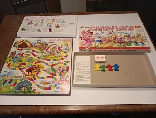 Vintage 1997, Milton Bradley, Candy Land Board Game, Complete, Clean