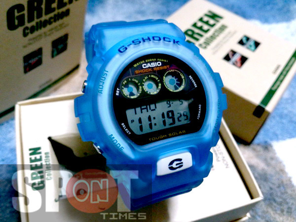 Casio G-Shock Tough Solar World Time Watch G-6900EB-2 Casio G-Shock Tough Solar World Time Watch G-6900EB-2