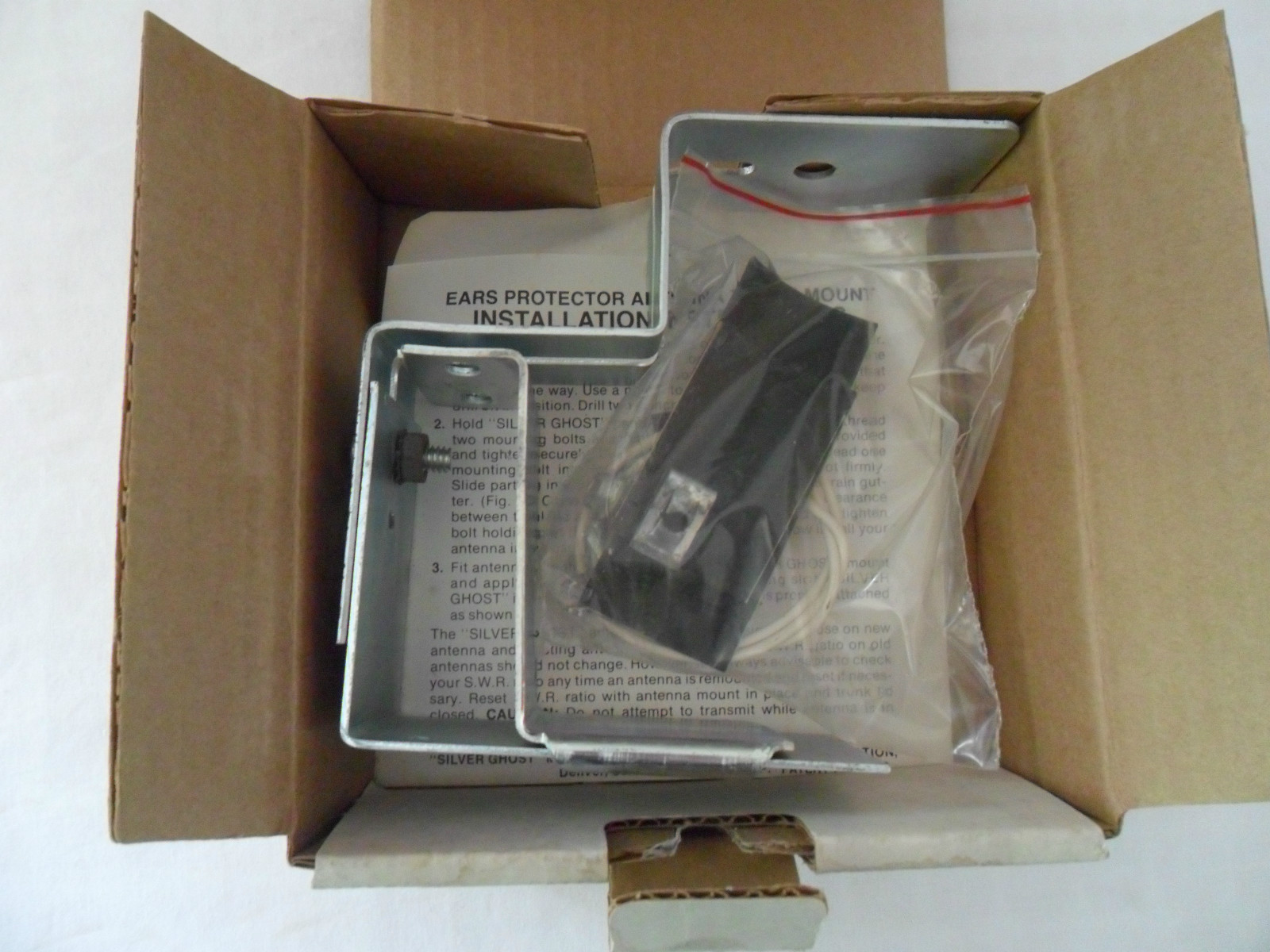 Silver Ghost Disappearing Antenna Mount Lot of 4 Model 600 Carter Craft 90-600