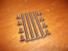 <!--F#f_0-->NEW STAINLESS STEEL REAR TAIL LIGHT LENS SCREW KIT SUITS FB EK HOLDEN<!--F/-->