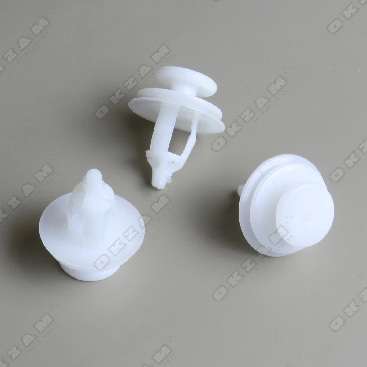 CITROEN C3 DOOR TRIM PANEL PLASTIC CLIPS x10 WHITE REPLACEMENT