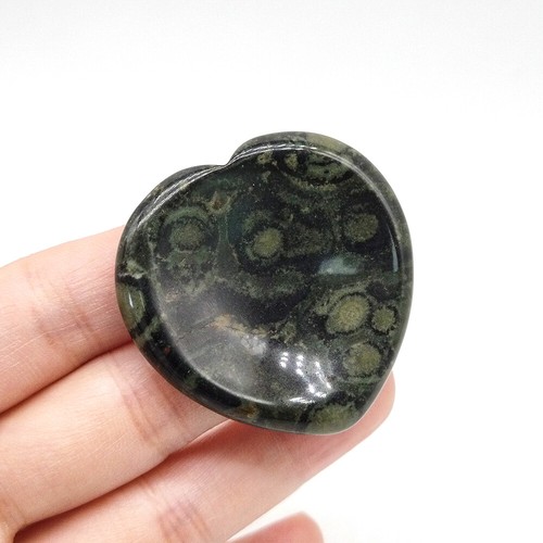 Heart Thumb Worry Stone Pocket Palm Healing Crystal Chakra Reiki Meditation - Bild 10 von 25