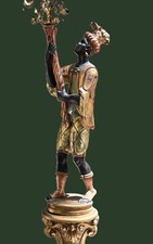 piantana antica Moro porta-torcera PRO 1564298