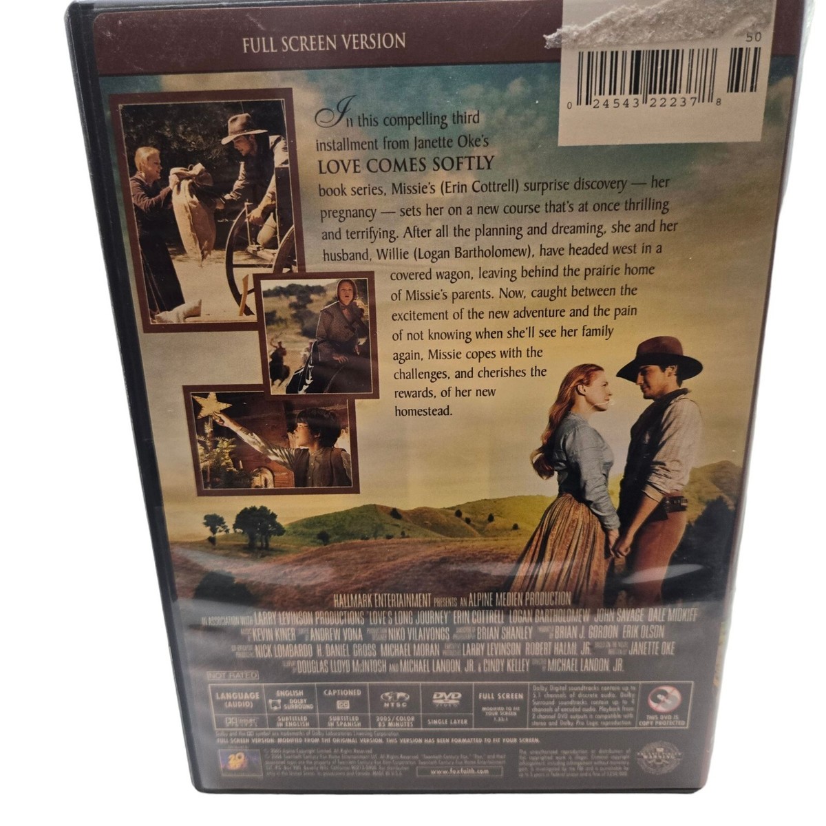 Loves Long Journey DVD Movie Used Michael Landon Jr Janette Oke