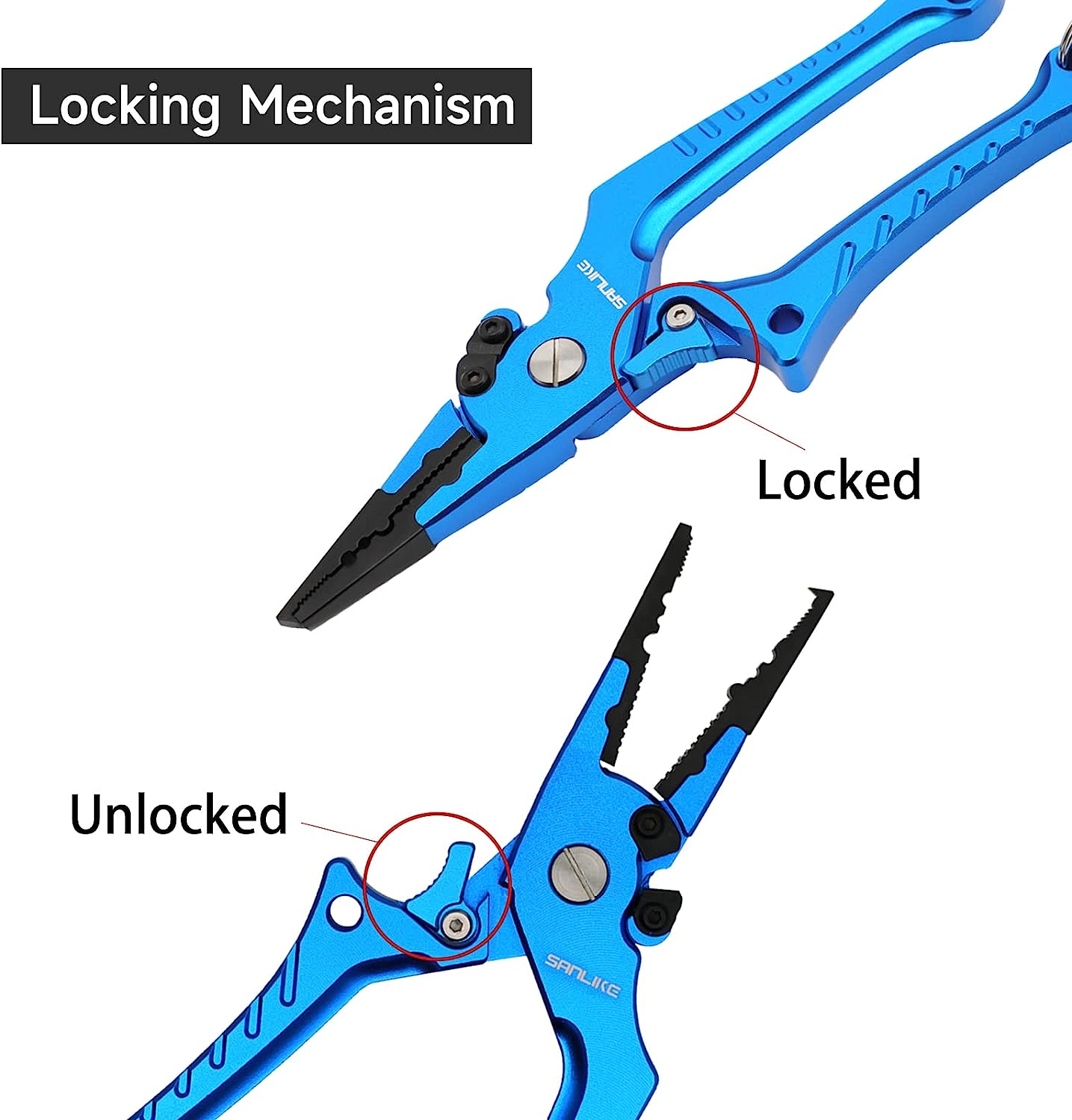 best fishing pliers for hook removal Reaction Tackle Aluminum – Split Ring or Straight Nose, Braid Cutter & Remover - New have fishing multitool for any angler LureLite Pro Aluminum Fishing Pliers-Saltwater-Suitable