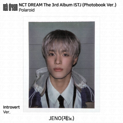 NCT DREAM The 3rd Album ISTJ Photocard Polaroid 7DREAM QR