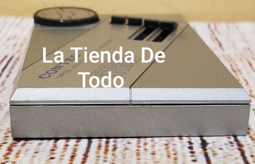 RECEPTOR DE RADIO PORTÁTIL AM/FM RARO DE COLECCIÓN PARA COLECCIONISTAS DE RADIO CONTEC LEER  - Imagen 7 de 9