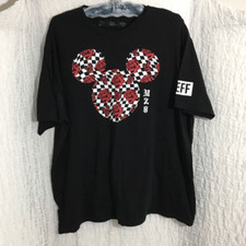 NEFF Mickey Mouse Rose Tee Size XXL
