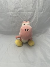 Yoshi Pink 7 Plush 2010 Nintendo Super Mario Bros Wii Stuffed Toy