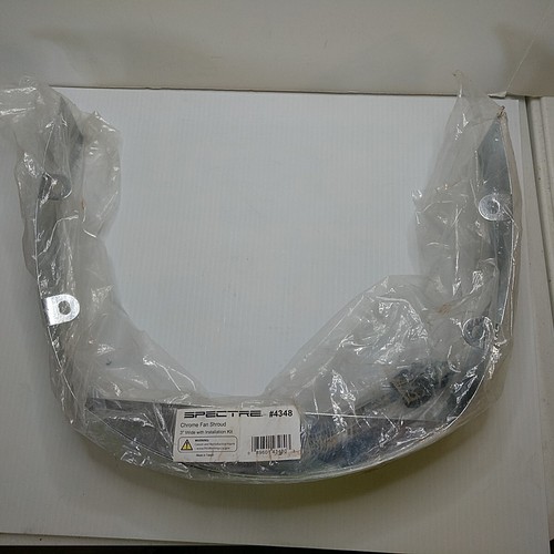 Spectre Performance 4348 3" Chrome Fan Shroud Kit - Picture 2 of 4