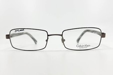 Calvin Klein Collection CK480 599 Eyeglasses Frames Silver 53-19-140 15341