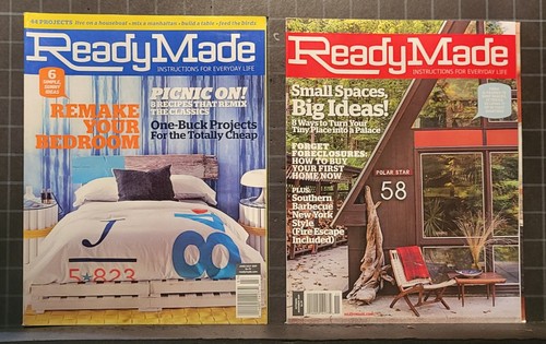 5 Issues of Ready Made Magazine 2009 - 2010 Mixed Lot B237 - Picture 3 of 4