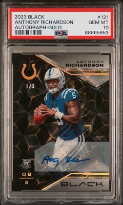 Anthony Richardson auto RC ルーキー 2023 Illusions Anthony Richardson RPA Auto Rookie Colts RC