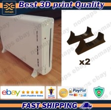 Vertical support for Nintendo Wii U stand feet