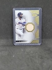 2023 Topps Tier One Yordan Alvarez Relic Game-Used Bat Patch/400 Houston Astros