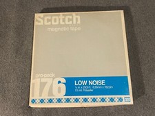 Scotch 176 Audio Recording Tape, 1/4" x 2500' 3M Reel-To-Reel Tape