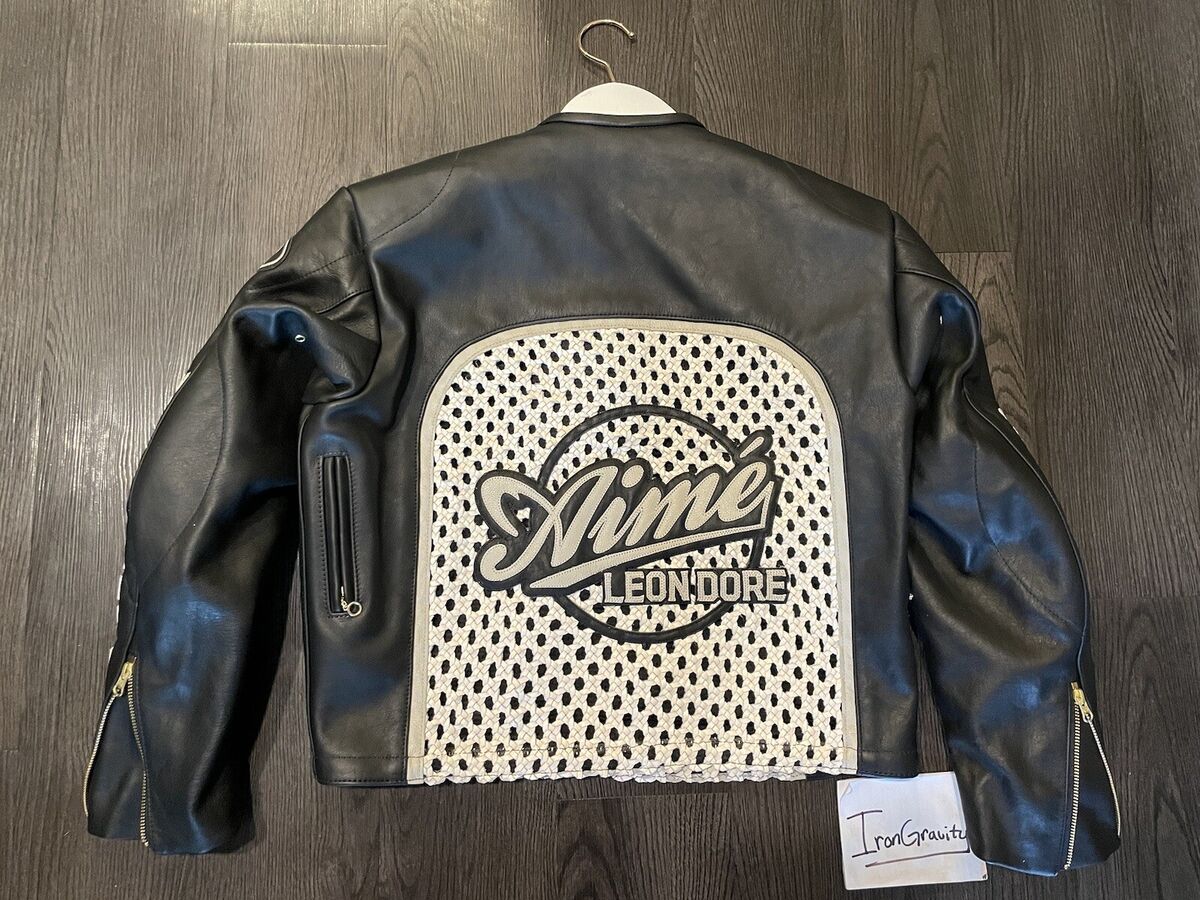 Vanson x Aime Leon Dore ALD Raffia Leather Jacket Size S Vanson x Aime Leon Dore ALD Raffia Leather Jacket Size S